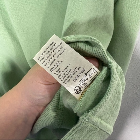 Anthropologie Pilcro Johnny Collar pullover green size large - Picture 8 of 10